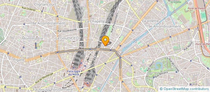 localisation de l'entreprise MADAME CHRISTIANE GREGORIUS  PARIS