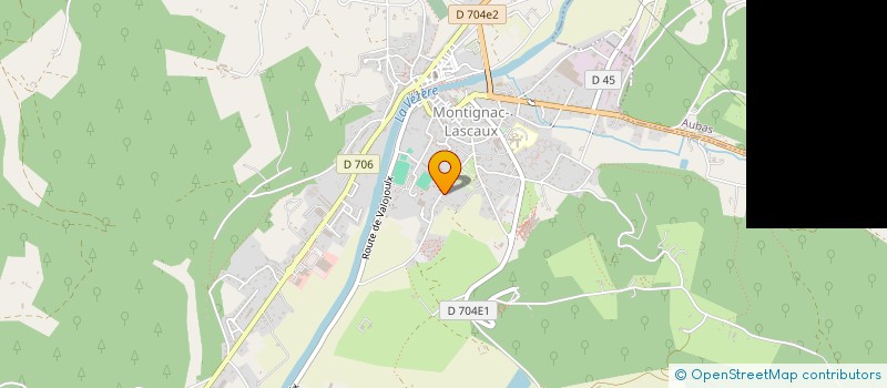 localisation de l'entreprise MADAME CHRISTIANE GRENET  MONTIGNAC-LASCAUX