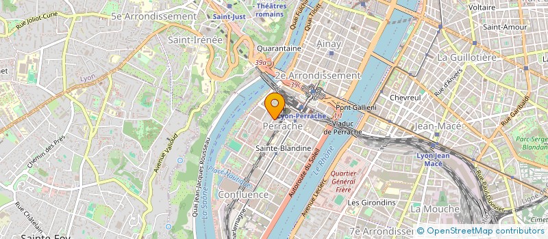 localisation de l'entreprise MADAME CHRISTIANE GRUWEZ  LYON