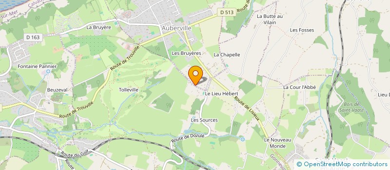 localisation de l'entreprise MADAME CHRISTIANE GUERNIER à AUBERVILLE