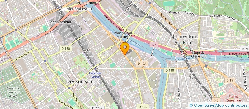 localisation de l'entreprise MADAME CHRISTIANE GUEUNET à IVRY-SUR-SEINE
