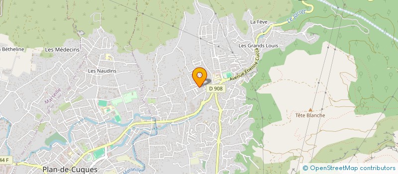 localisation de l'entreprise MADAME CHRISTIANE GUIDICELLI  ALLAUCH