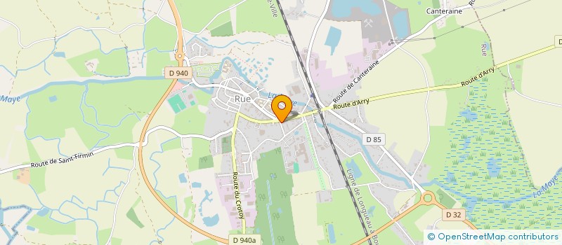 localisation de l'entreprise MADAME CHRISTIANE GUILBERT  RUE