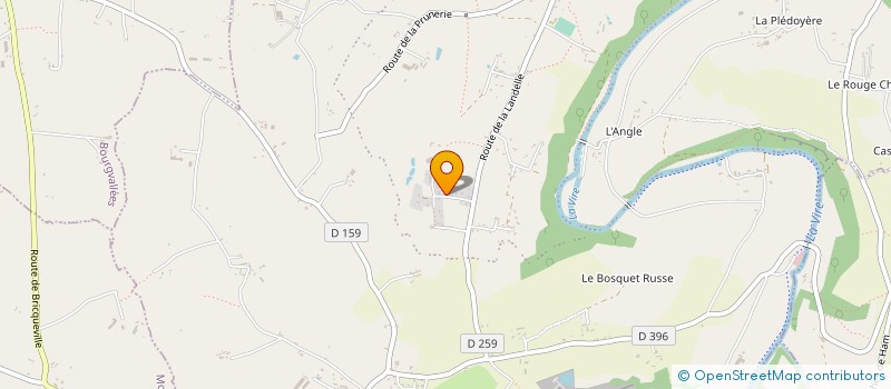 localisation de l'entreprise MADAME CHRISTIANE GUILLEMETTE à CONDE-SUR-VIRE