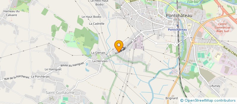 localisation de l'entreprise MADAME CHRISTIANE GUILLERIT  PONTCHATEAU