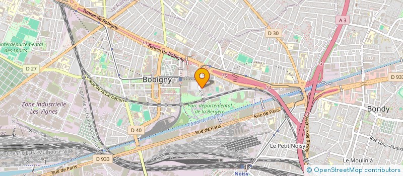 localisation de l'entreprise MADAME CHRISTIANE GUILO à BOBIGNY