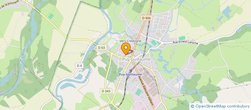 localisation de l'entreprise MADAME CHRISTIANE GUIOT à PUY-GUILLAUME