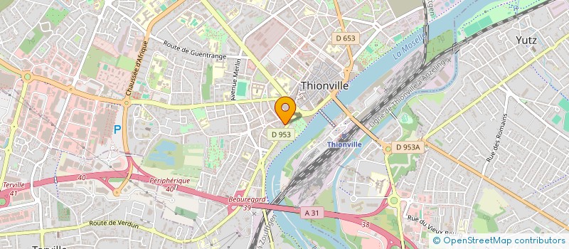 localisation de l'entreprise MADAME CHRISTIANE GUIR à THIONVILLE
