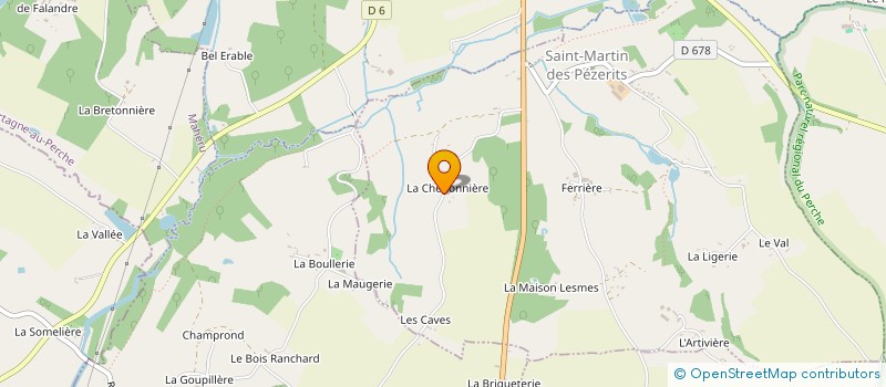 localisation de l'entreprise MADAME CHRISTIANE GUIZIER à SAINT-MARTIN-DES-PEZERITS