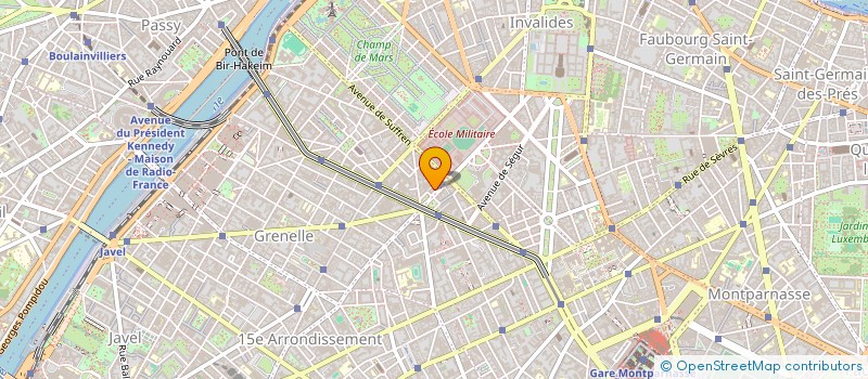 localisation de l'entreprise MADAME CHRISTIANE GUYARD  PARIS