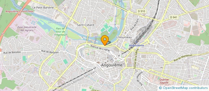 localisation de l'entreprise MADAME CHRISTIANE GUYOT à ANGOULEME