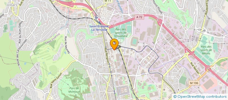 localisation de l'entreprise MADAME CHRISTIANE HAON  SAINT-ETIENNE