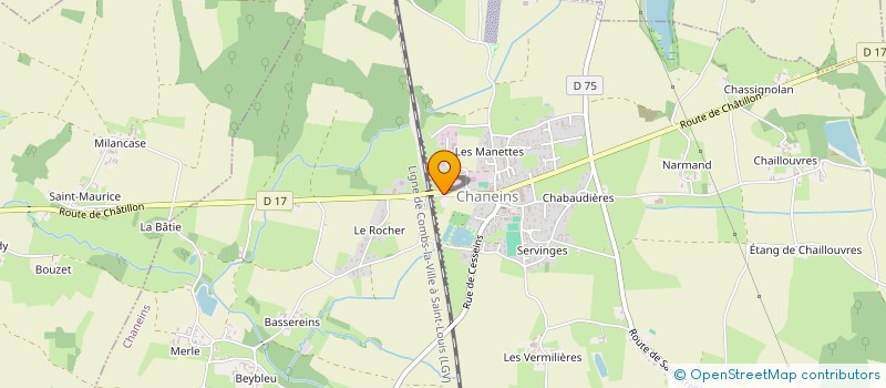 localisation de l'entreprise MADAME CHRISTIANE HARTMANN à CHANEINS