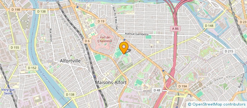 localisation de l'entreprise MADAME CHRISTIANE HENRY à MAISONS-ALFORT