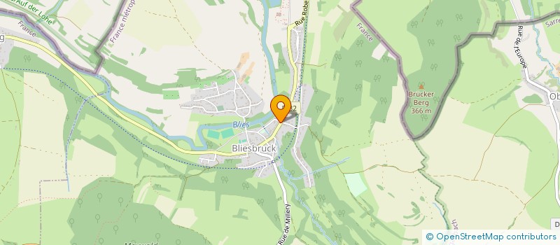 localisation de l'entreprise MADAME CHRISTIANE HERTER  FRAUENBERG