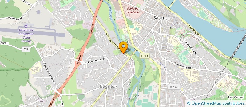 localisation de l'entreprise MADAME CHRISTIANE HUMEAU  SAUMUR