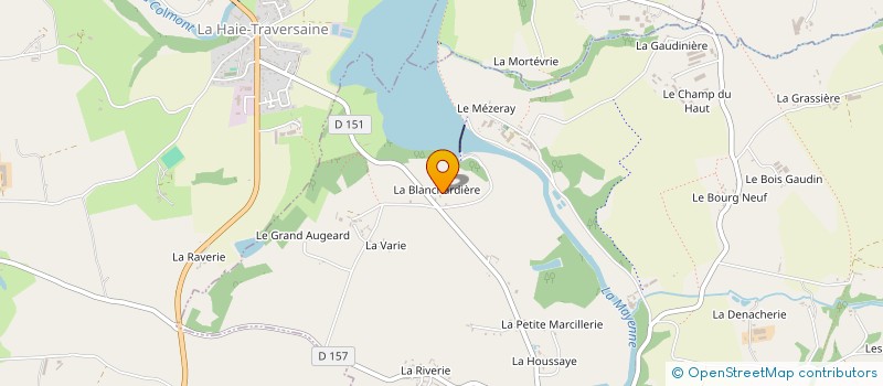 localisation de l'entreprise MADAME CHRISTIANE ILLAND à SAINT-FRAIMBAULT-DE-PRIERES