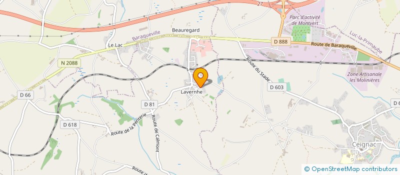 localisation de l'entreprise MADAME CHRISTIANE IZARD  MOYRAZES