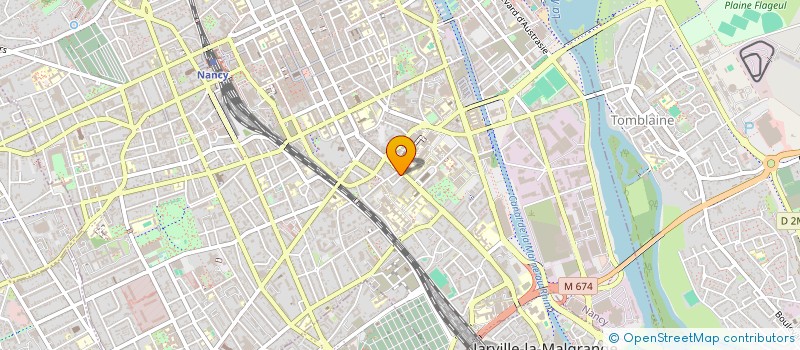 localisation de l'entreprise MADAME CHRISTIANE JACOT  NANCY