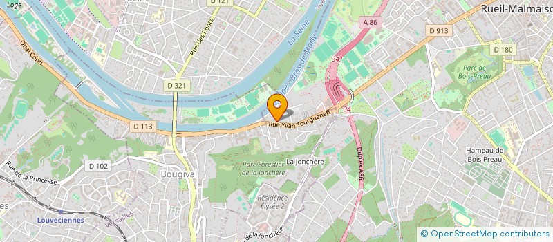 localisation de l'entreprise MADAME CHRISTIANE JACQUEMIN à RUEIL-MALMAISON