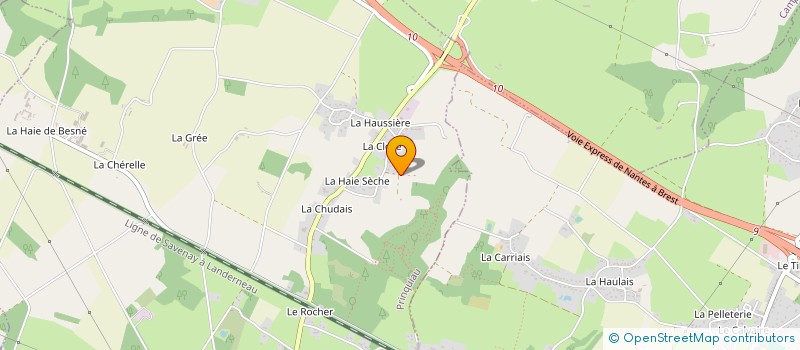 localisation de l'entreprise MADAME CHRISTIANE JAGU  PRINQUIAU