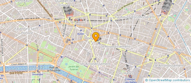 localisation de l'entreprise MADAME CHRISTIANE JAVELLY  PARIS