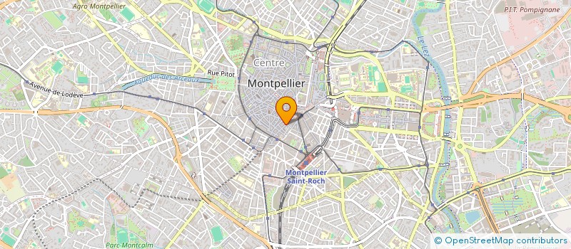 localisation de l'entreprise MADAME CHRISTIANE JEANJEAN à MONTPELLIER