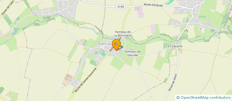 localisation de l'entreprise MADAME CHRISTIANE JEANNE à THUE ET MUE