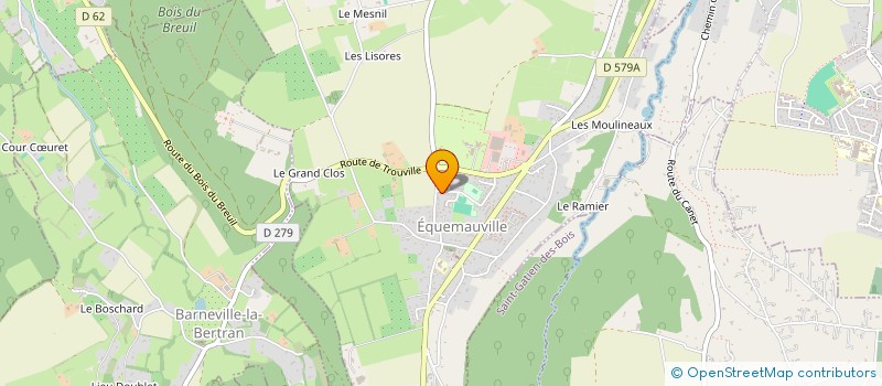 localisation de l'entreprise MADAME CHRISTIANE JOBERT  EQUEMAUVILLE