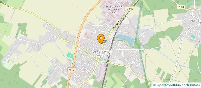 localisation de l'entreprise MADAME CHRISTIANE KERLEAU  LE PERRAY-EN-YVELINES