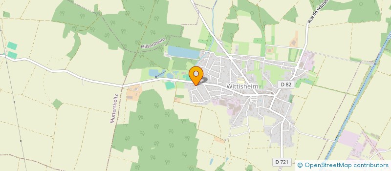 localisation de l'entreprise MADAME CHRISTIANE KNOBLOCH  WITTISHEIM