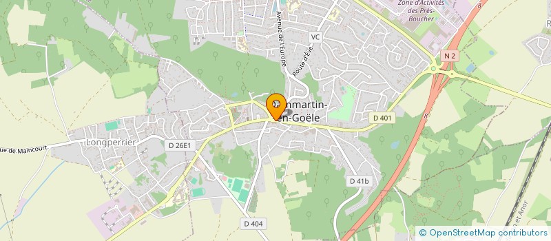 localisation de l'entreprise MADAME CHRISTIANE KOPERNIK à DAMMARTIN-EN-GOELE