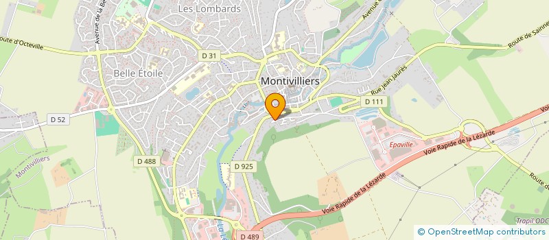 localisation de l'entreprise MADAME CHRISTIANE LACROIX à MONTIVILLIERS
