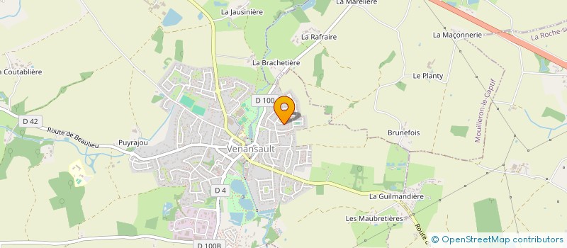 localisation de l'entreprise MADAME CHRISTIANE LAVY à VENANSAULT