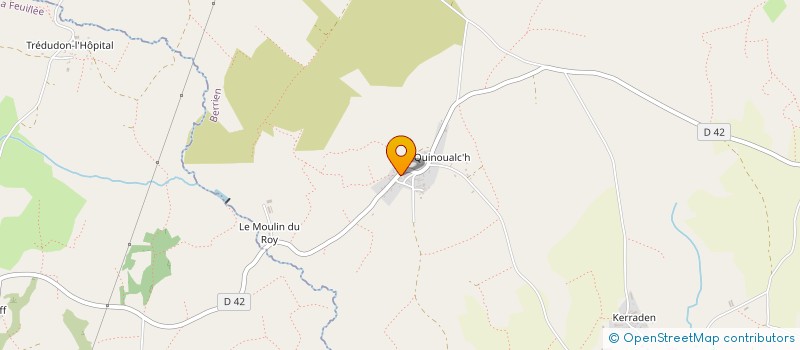localisation de l'entreprise MADAME CHRISTIANE LE DOARE à BERRIEN