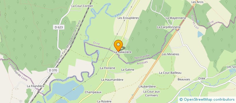 localisation de l'entreprise MADAME CHRISTIANE LE NAY à SABLONS-SUR-HUISNE