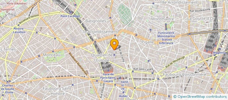 localisation de l'entreprise MADAME CHRISTIANE LEBON DITE NORAY  PARIS