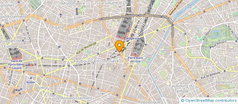 localisation de l'entreprise MADAME CHRISTIANE LEGRAND  PARIS