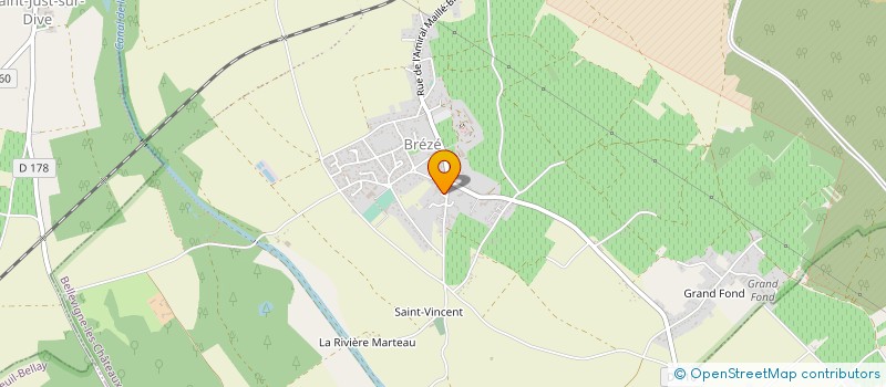 localisation de l'entreprise MADAME CHRISTIANE LEGRAND  LE PUY-NOTRE-DAME