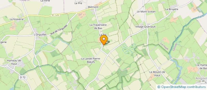 localisation de l'entreprise MADAME CHRISTIANE LEGRUSLEY à LA HAYE