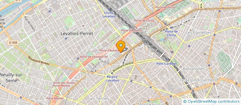 localisation de l'entreprise MADAME CHRISTIANE LEMAIRE  PARIS