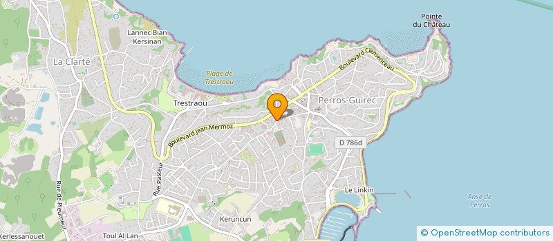 localisation de l'entreprise MADAME CHRISTIANE LENGLET à PERROS-GUIREC