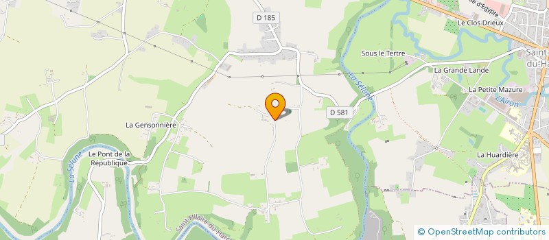 localisation de l'entreprise MADAME CHRISTIANE LEROY à SAINT-HILAIRE-DU-HARCOUET
