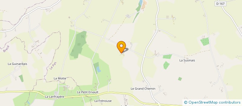 localisation de l'entreprise MADAME CHRISTIANE LEROY  LE PAS