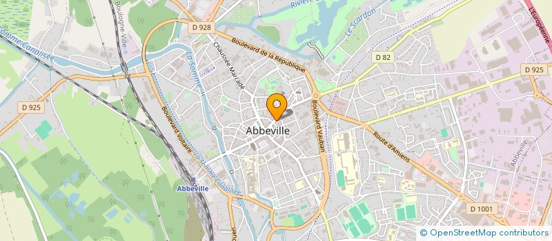 localisation de l'entreprise MADAME CHRISTIANE LEVASSEUR à ABBEVILLE