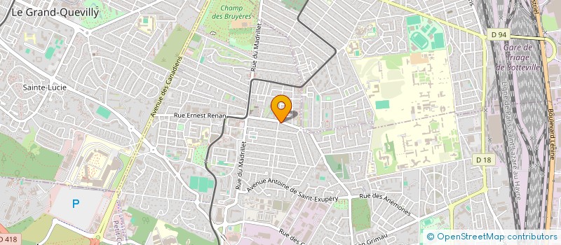 localisation de l'entreprise MADAME CHRISTIANE LINANT  SAINT-ETIENNE-DU-ROUVRAY