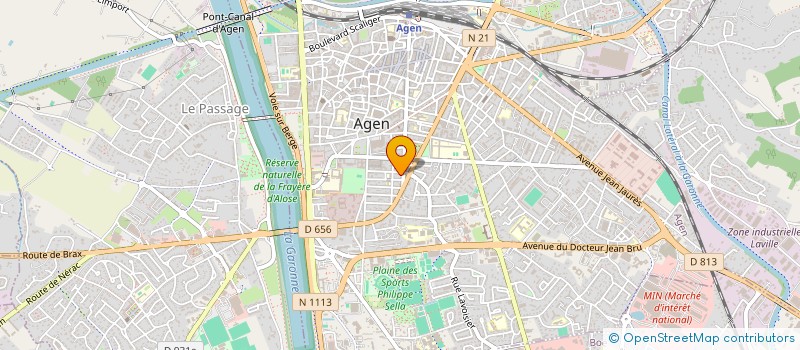 localisation de l'entreprise MADAME CHRISTIANE LINOL à AGEN