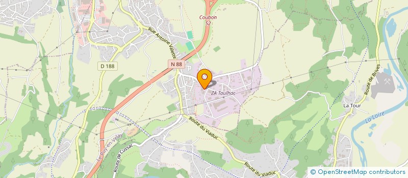 localisation de l'entreprise MADAME CHRISTIANE LIOTARD à LE PUY-EN-VELAY