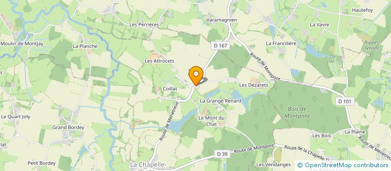 localisation de l'entreprise MADAME CHRISTIANE LOGEAN  LA CHAPELLE-THECLE