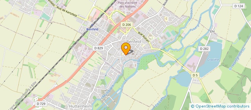 localisation de l'entreprise MADAME CHRISTIANE LOHSTETTER à BENFELD